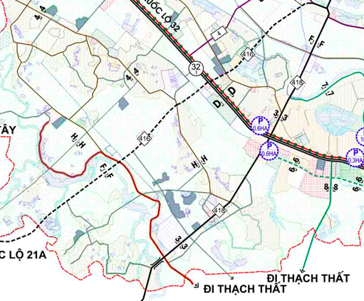 Bản đồ quy hoạch giao thông xã Trạch Mỹ Lộc, Phúc Thọ, Hà Nội - Ảnh 2. Bản đồ quy hoạch giao thông xã Trạch Mỹ Lộc, Phúc Thọ, Hà Nội - Ảnh 2.
