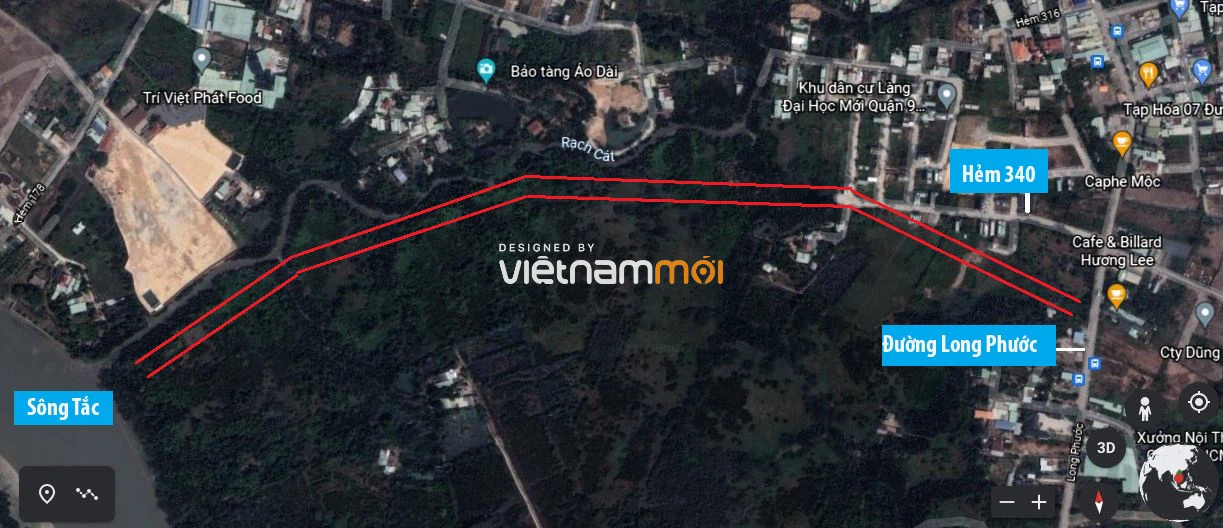 Đường sẽ mở theo quy hoạch ở phường Long Phước, quận 9, Thủ Đức, TP HCM (phần 4) - Ảnh 6.