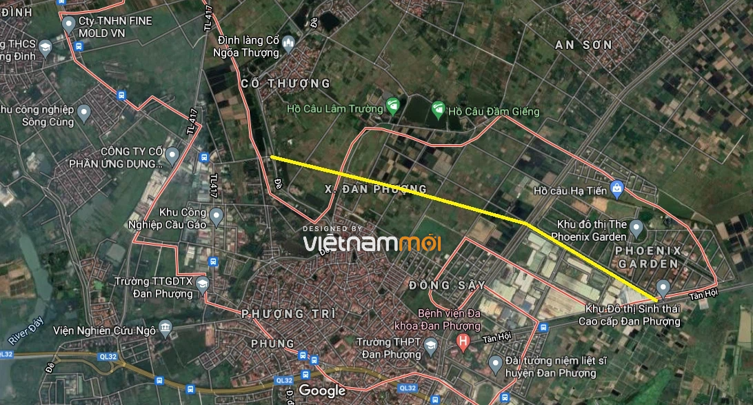Đường sẽ mở ở xã Đan Phượng, Đan Phượng, Hà Nội - Ảnh 3. Đường sẽ mở ở xã Đan Phượng, Đan Phượng, Hà Nội - Ảnh 3.