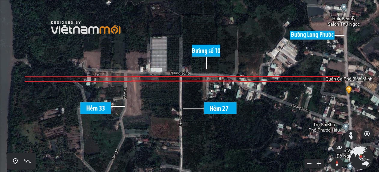 Đường sẽ mở theo quy hoạch ở phường Long Phước, quận 9, Thủ Đức, TP HCM (phần 4) - Ảnh 9.