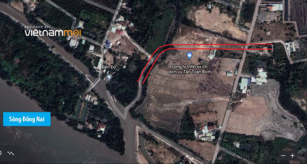 Đường sẽ mở theo quy hoạch ở phường Long Phước, quận 9, Thủ Đức, TP HCM (phần 4) - Ảnh 14.