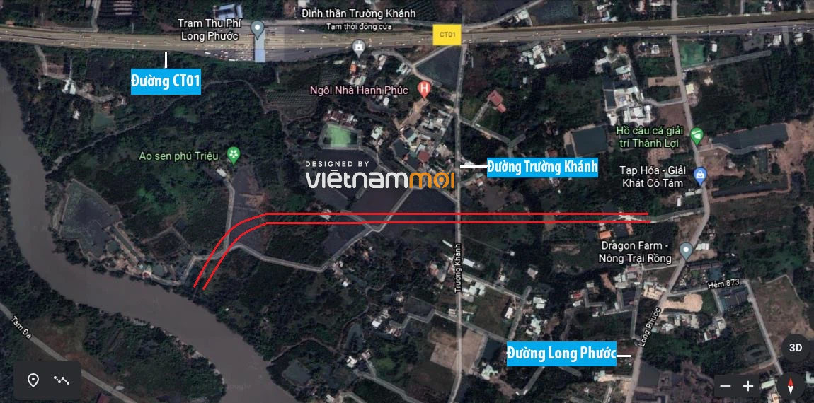 Đường sẽ mở theo quy hoạch ở phường Long Phước, quận 9, Thủ Đức, TP HCM (phần 4) - Ảnh 12.