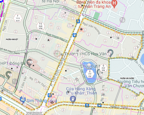 Bản đồ quy hoạch sử dụng đất phường Hàng Bột, Đống Đa, Hà Nội - Ảnh 2. Bản đồ quy hoạch sử dụng đất phường Hàng Bột, Đống Đa, Hà Nội - Ảnh 2.