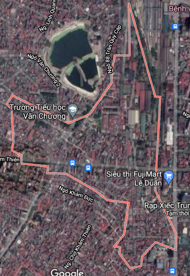 Đất dính quy hoạch ở phường Khâm Thiên, Đống Đa, Hà Nội - Ảnh 2.