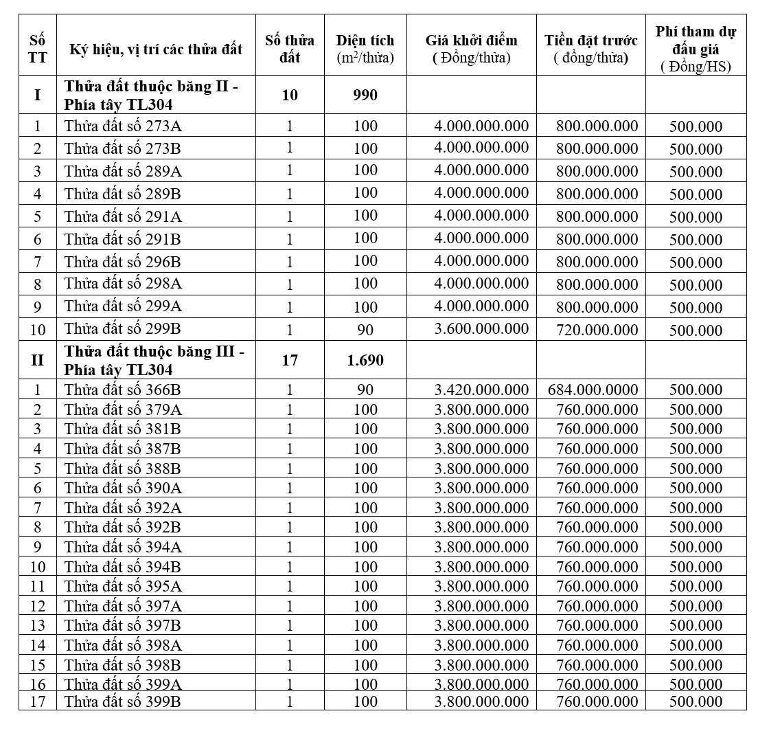 Vĩnh Phúc đấu giá 27 lô đất, khởi điểm từ 3,42 tỷ đồng/lô - Ảnh 1. Vĩnh Phúc đấu giá 27 lô đất, khởi điểm từ 3,42 tỷ đồng/lô - Ảnh 1.