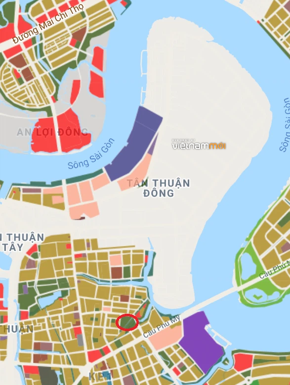 Đất có quy hoạch ở phường Tân Thuận Đông, quận 7, TP HCM - Ảnh 2.