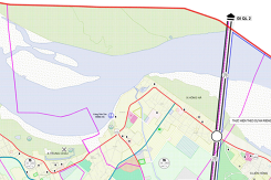 Bản đồ quy hoạch sử dụng đất xã Hồng Hà, Đan Phượng, Hà Nội