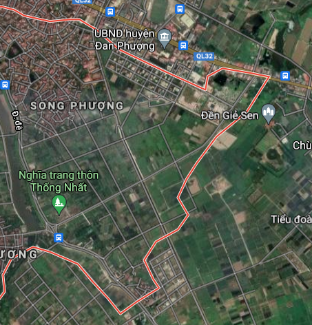 Đất dính quy hoạch ở xã Song Phượng, Đan Phượng, Hà Nội - Ảnh 3.