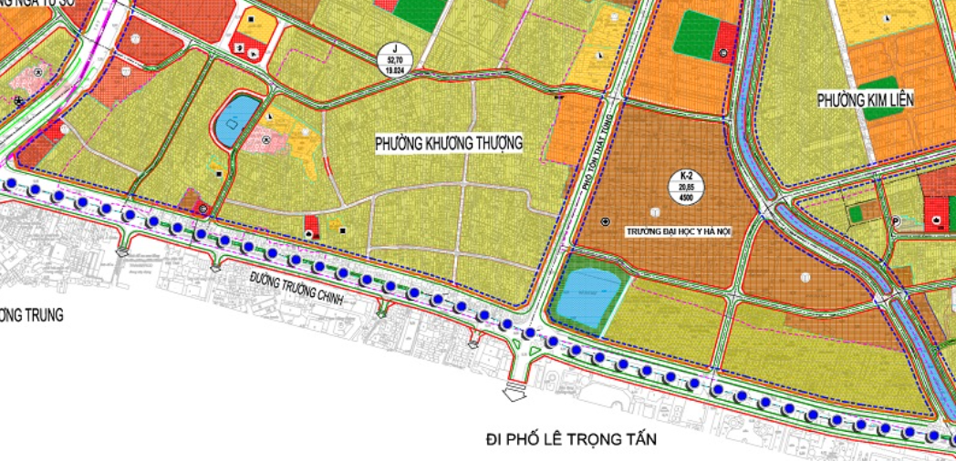 Bản đồ quy hoạch giao thông phường Khương Thượng, Đống Đa, Hà Nội - Ảnh 2. Bản đồ quy hoạch giao thông phường Khương Thượng, Đống Đa, Hà Nội - Ảnh 2.