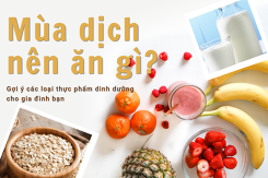Mùa dịch nên ăn gì? Gợi ý các loại thực phẩm dinh dưỡng cho gia đình bạn