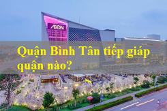 Quận Bình Tân tiếp giáp quận nào? Có bao nhiêu phường?