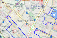 Bản đồ quy hoạch sử dụng đất phường Trung Liệt, Đống Đa, Hà Nội