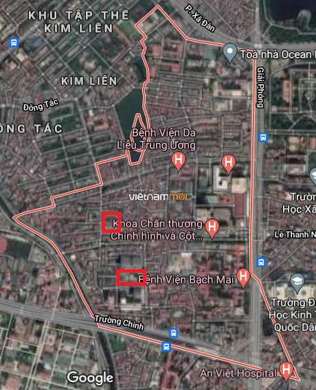 Đất dính quy hoạch ở phường Phương Mai, Đống Đa, Hà Nội - Ảnh 2.