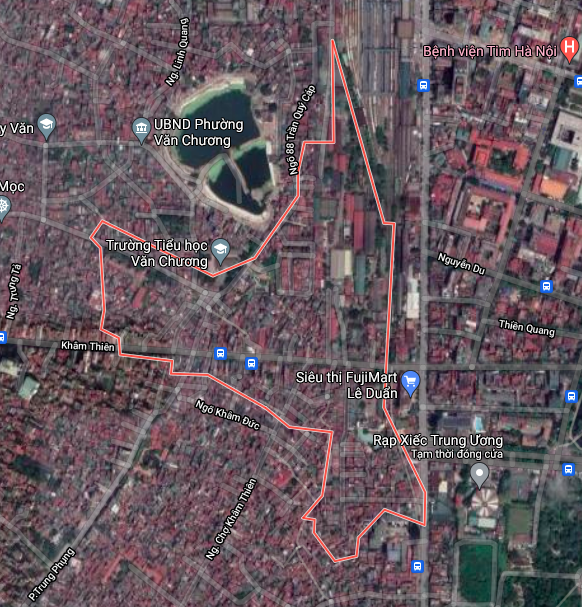 Kế hoạch sử dụng đất phường Khâm Thiên, Đống Đa, Hà Nội năm 2021 - Ảnh 2.