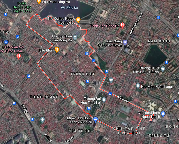 Kế hoạch sử dụng đất phường Trung Liệt, Đống Đa, Hà Nội năm 2021 - Ảnh 2.