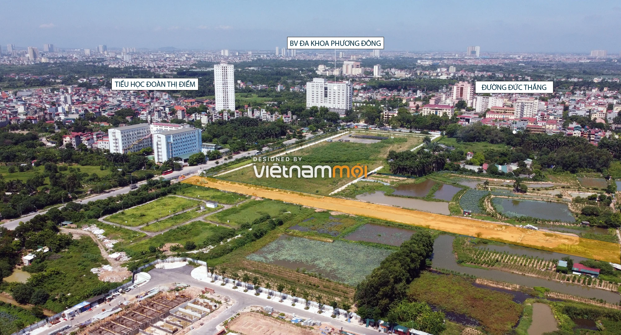Toàn cảnh tuyến đường nối Hoàng Tăng Bí - Phố Viên đang mở theo quy hoạch ở Hà Nội - Ảnh 14. Toàn cảnh tuyến đường nối Hoàng Tăng Bí - Phố Viên đang mở theo quy hoạch ở Hà Nội - Ảnh 14.