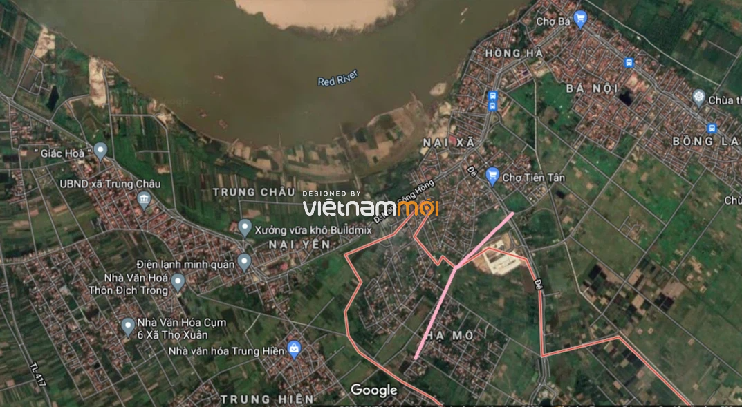 Đường sẽ mở ở xã Hạ Mỗ, Đan Phượng, Hà Nội - Ảnh 3.
