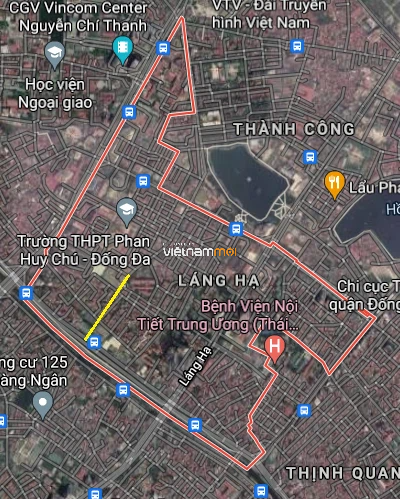 Đường sẽ mở ở phường Láng Hạ, Đống Đa, Hà Nội - Ảnh 2. Đường sẽ mở ở phường Láng Hạ, Đống Đa, Hà Nội - Ảnh 2.