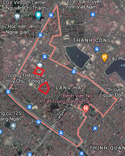 Đất dính quy hoạch ở phường Láng Hạ, Đống Đa, Hà Nội - Ảnh 2. Đất dính quy hoạch ở phường Láng Hạ, Đống Đa, Hà Nội - Ảnh 2.