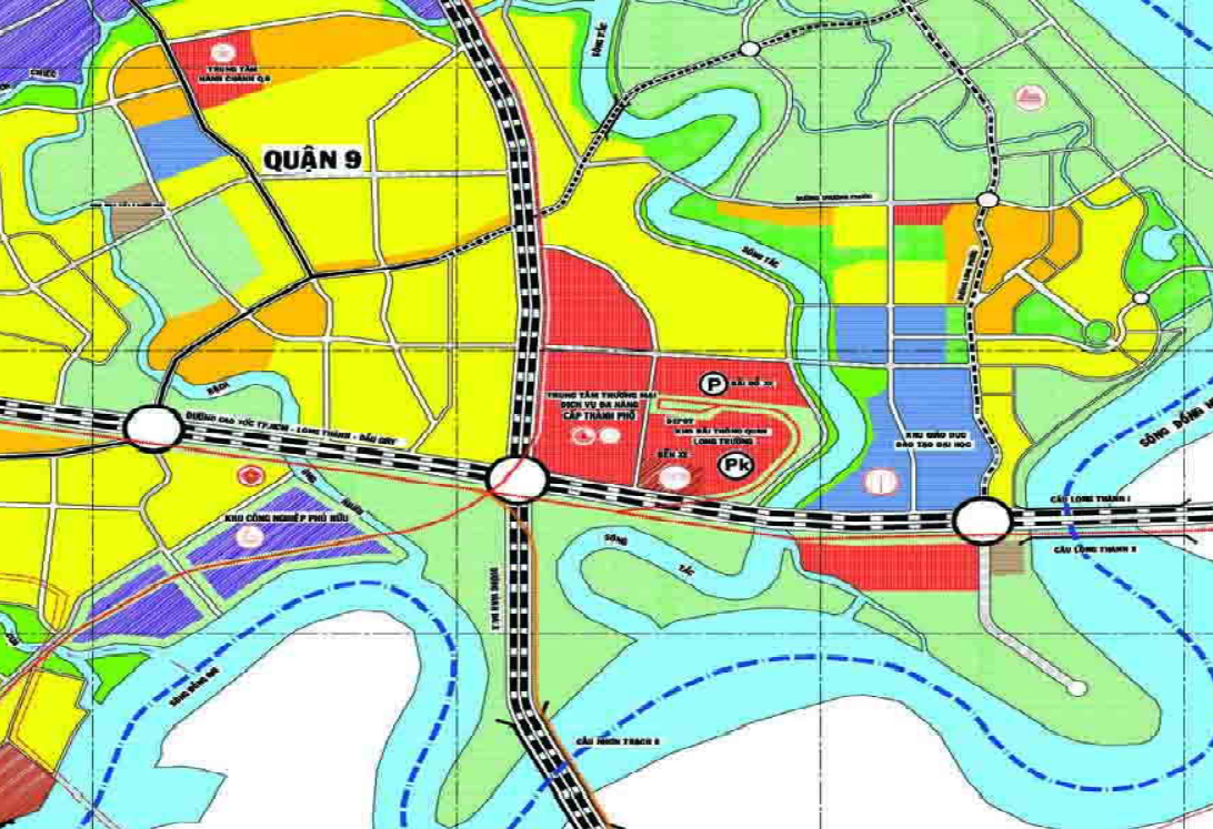 Bản đồ quy hoạch sử dụng đất phường Long Trường, quận 9, TP Thủ Đức - Ảnh 4. Bản đồ quy hoạch sử dụng đất phường Long Trường, quận 9, TP Thủ Đức - Ảnh 4.