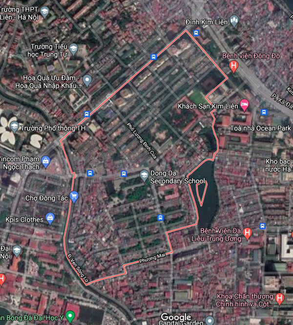 Kế hoạch sử dụng đất phường Kim Liên, Đống Đa, Hà Nội năm 2021 - Ảnh 2.