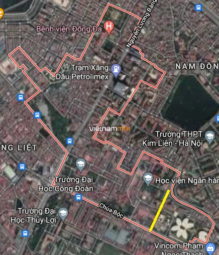 Đường sẽ mở ở phường Quang Trung, Đống Đa, Hà Nội - Ảnh 2. Đường sẽ mở ở phường Quang Trung, Đống Đa, Hà Nội - Ảnh 2.