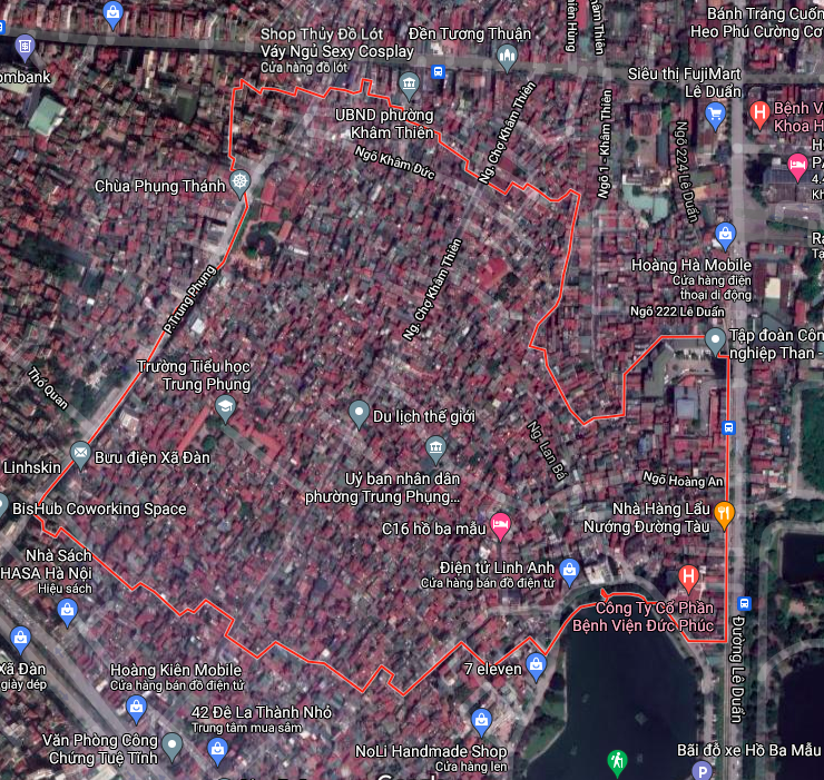 Kế hoạch sử dụng đất phường Trung Phụng, Đống Đa, Hà Nội năm 2021 - Ảnh 2.