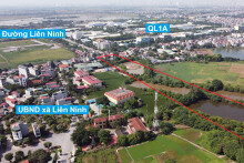 Những khu đất sắp thu hồi để mở đường ở xã Liên Ninh, Thanh Trì, Hà Nội (phần 1)