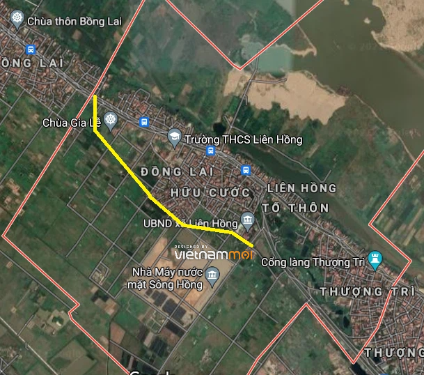 Đường sẽ mở ở xã Liên Hồng, Đan Phượng, Hà Nội - Ảnh 3.
