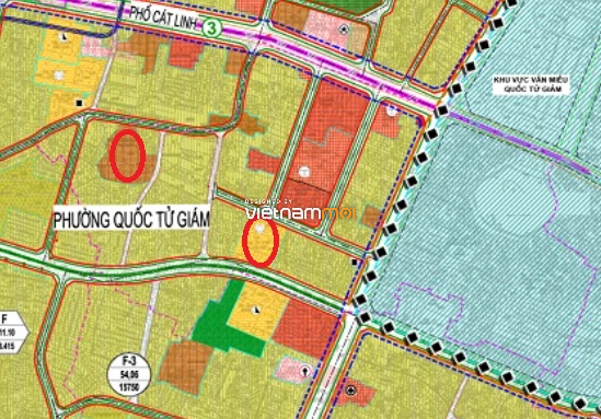 Đất dính quy hoạch ở phường Quốc Tử Giám, Đống Đa, Hà Nội - Ảnh 1. Đất dính quy hoạch ở phường Quốc Tử Giám, Đống Đa, Hà Nội - Ảnh 1.