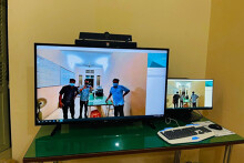 Bệnh viện dã chiến Thủ Đức được trang bị công nghệ không chạm cấp độ cao
