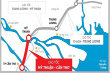 Bộ GTVT đề xuất cơ chế đặc thù làm cao tốc Mỹ Thuận - Cần Thơ