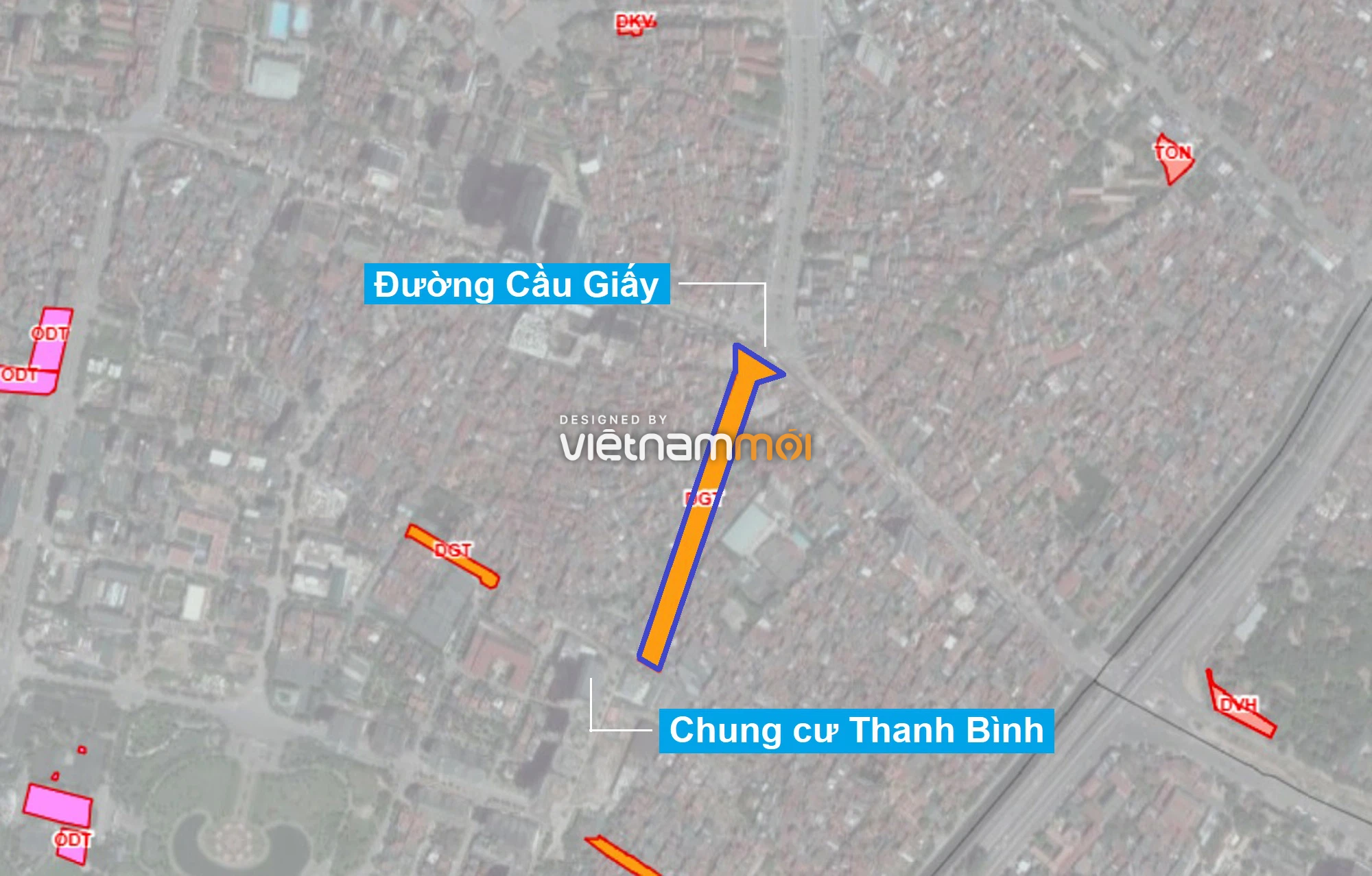 Những khu đất sắp thu hồi để mở đường ở quận Cầu Giấy, Hà Nội - Ảnh 8. Những khu đất sắp thu hồi để mở đường ở quận Cầu Giấy, Hà Nội - Ảnh 8.
