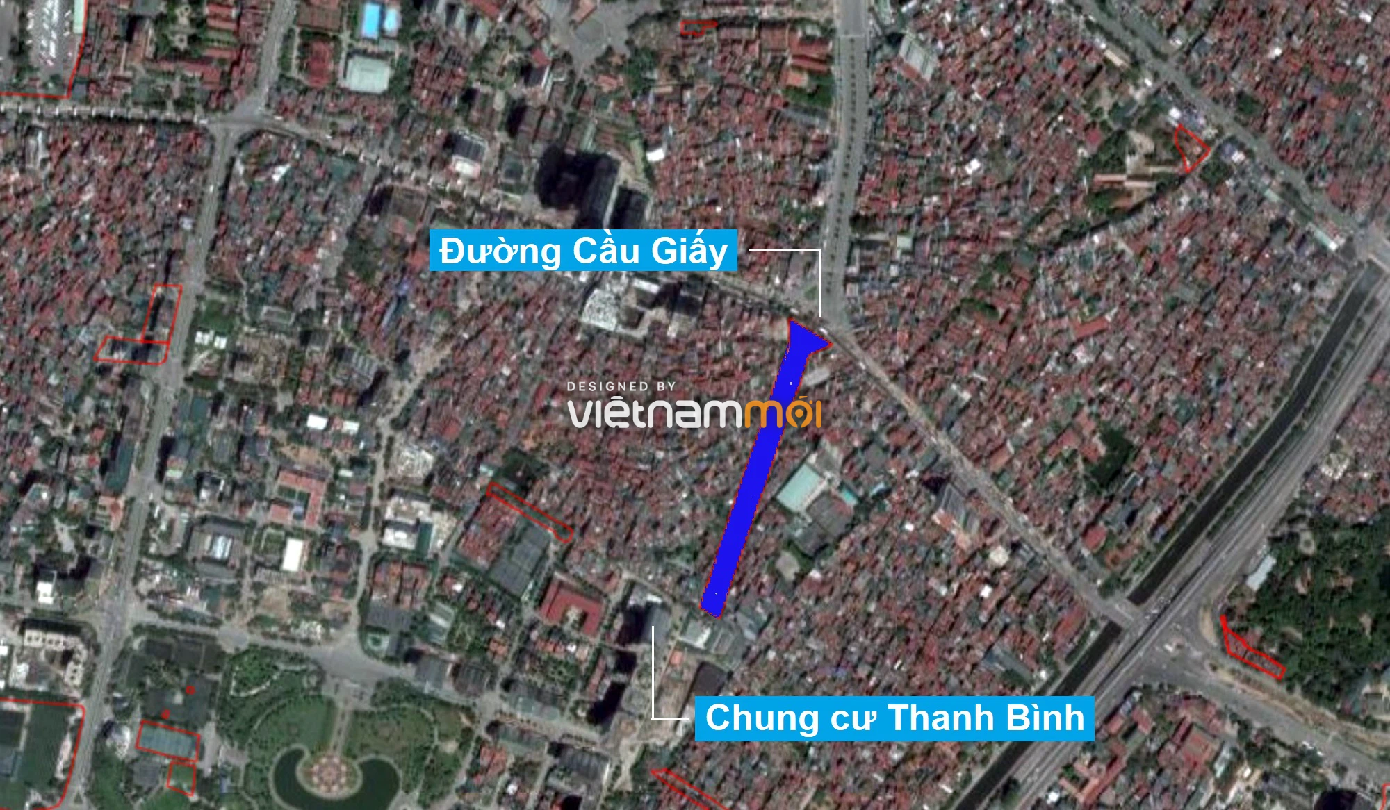 Những khu đất sắp thu hồi để mở đường ở quận Cầu Giấy, Hà Nội - Ảnh 9. Những khu đất sắp thu hồi để mở đường ở quận Cầu Giấy, Hà Nội - Ảnh 9.