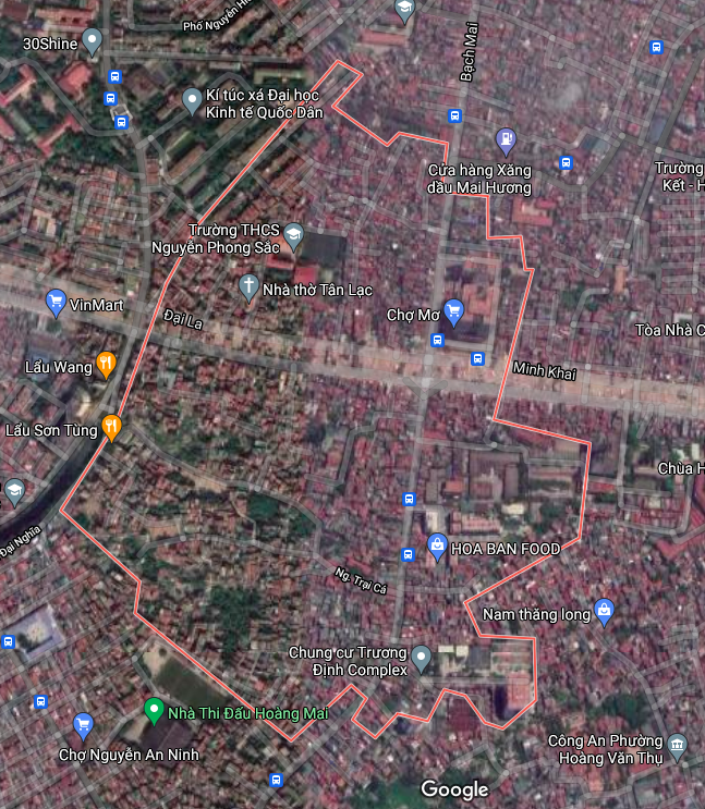 Kế hoạch sử dụng đất phường Trương Định, Hai Bà Trưng, Hà Nội năm 2021 - Ảnh 2.