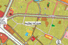 Đất dính quy hoạch ở phường Thổ Quan, Đống Đa, Hà Nội