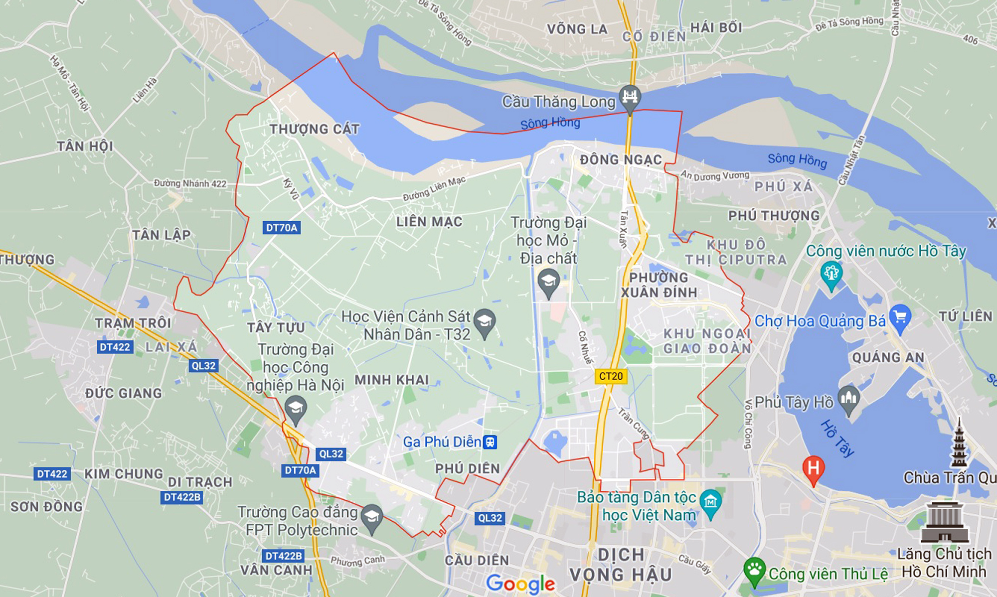 Những khu đất sắp thu hồi để mở đường ở quận Bắc Từ Liêm, Hà Nội (phần 3) - Ảnh 1. Những khu đất sắp thu hồi để mở đường ở quận Bắc Từ Liêm, Hà Nội (phần 3) - Ảnh 1.