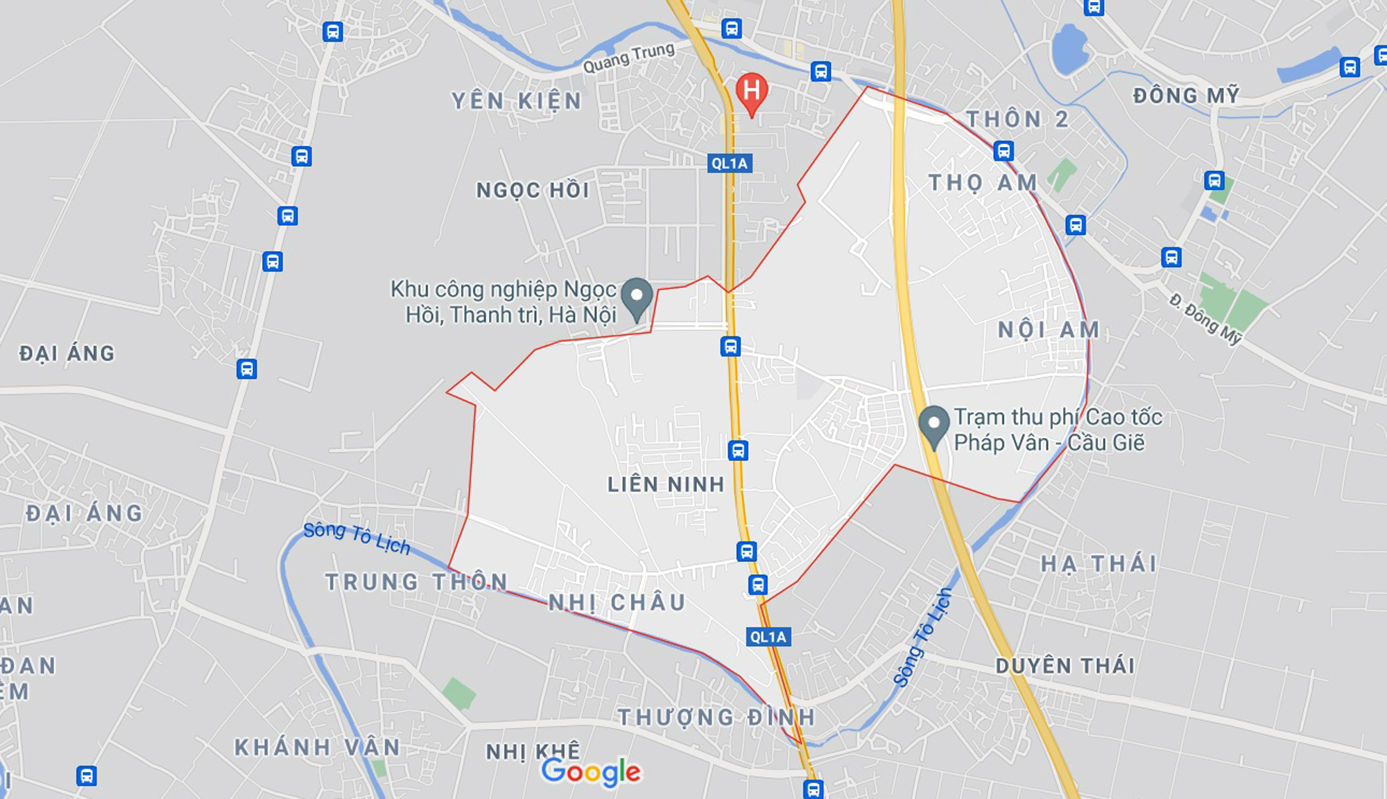 Những khu đất sắp thu hồi để mở đường ở xã Liên Ninh, Thanh Trì, Hà Nội (phần 1) - Ảnh 1. Những khu đất sắp thu hồi để mở đường ở xã Liên Ninh, Thanh Trì, Hà Nội (phần 1) - Ảnh 1.