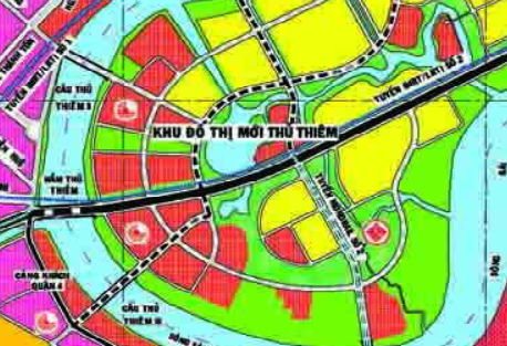Bản đồ quy hoạch sử dụng đất phường Thủ Thiêm (cũ), quận 2, TP Thủ Đức - Ảnh 4. Bản đồ quy hoạch sử dụng đất phường Thủ Thiêm (cũ), quận 2, TP Thủ Đức - Ảnh 4.