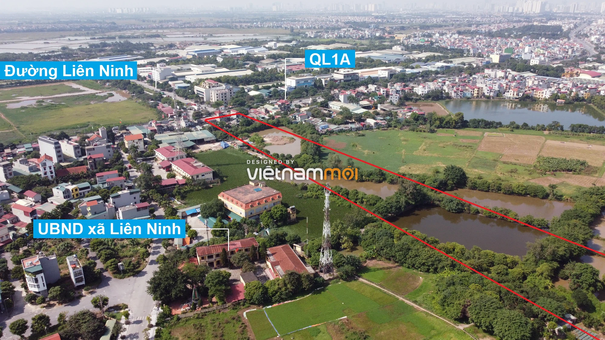 Những khu đất sắp thu hồi để mở đường ở xã Liên Ninh, Thanh Trì, Hà Nội (phần 1) - Ảnh 3. Những khu đất sắp thu hồi để mở đường ở xã Liên Ninh, Thanh Trì, Hà Nội (phần 1) - Ảnh 3.