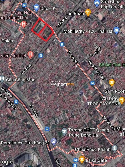 Đất dính quy hoạch ở phường Thịnh Quang, Đống Đa, Hà Nội - Ảnh 2. Đất dính quy hoạch ở phường Thịnh Quang, Đống Đa, Hà Nội - Ảnh 2.