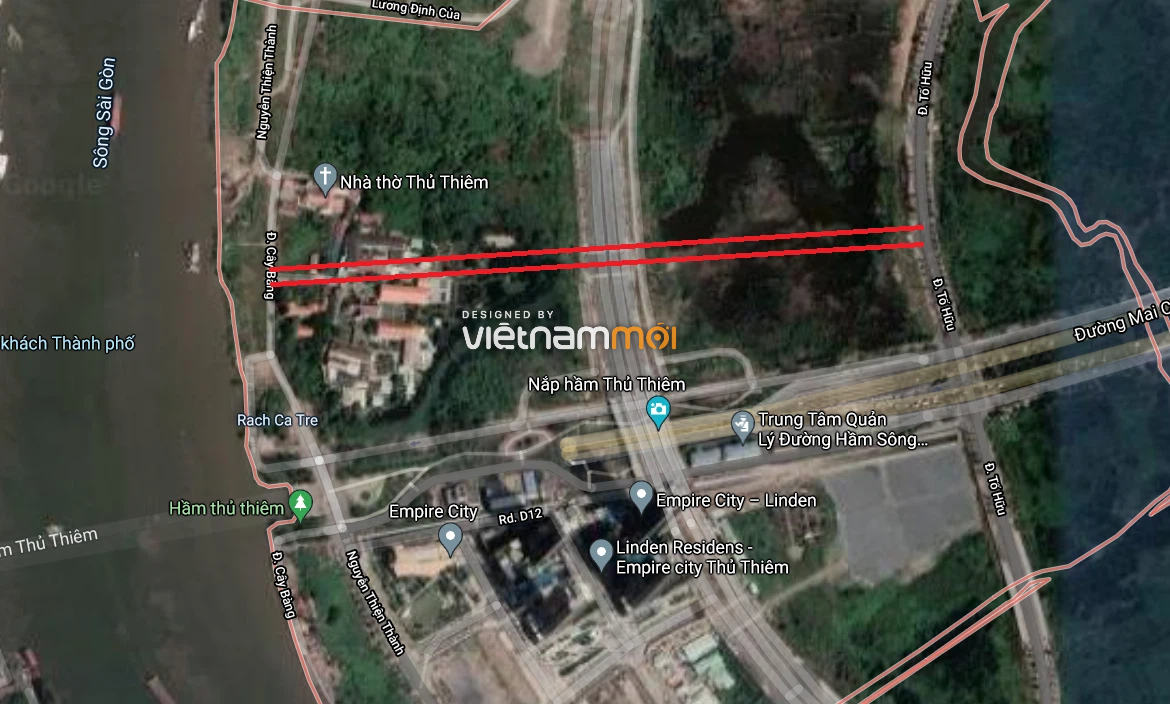 Đường sẽ mở ở phường Thủ Thiêm (cũ), quận 2, TP Thủ Đức - Ảnh 3. Đường sẽ mở ở phường Thủ Thiêm (cũ), quận 2, TP Thủ Đức - Ảnh 3.