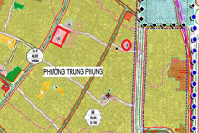 Đất dính quy hoạch ở phường Trung Phụng, Đống Đa, Hà Nội