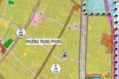Bản đồ quy hoạch giao thông phường Trung Phụng, Đống Đa, Hà Nội
