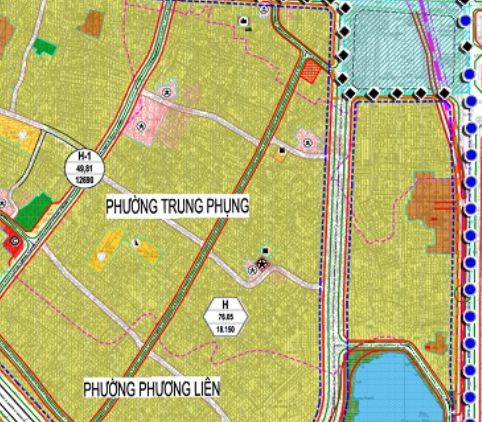 Bản đồ quy hoạch giao thông phường Trung Phụng, Đống Đa, Hà Nội - Ảnh 2. Bản đồ quy hoạch giao thông phường Trung Phụng, Đống Đa, Hà Nội - Ảnh 2.