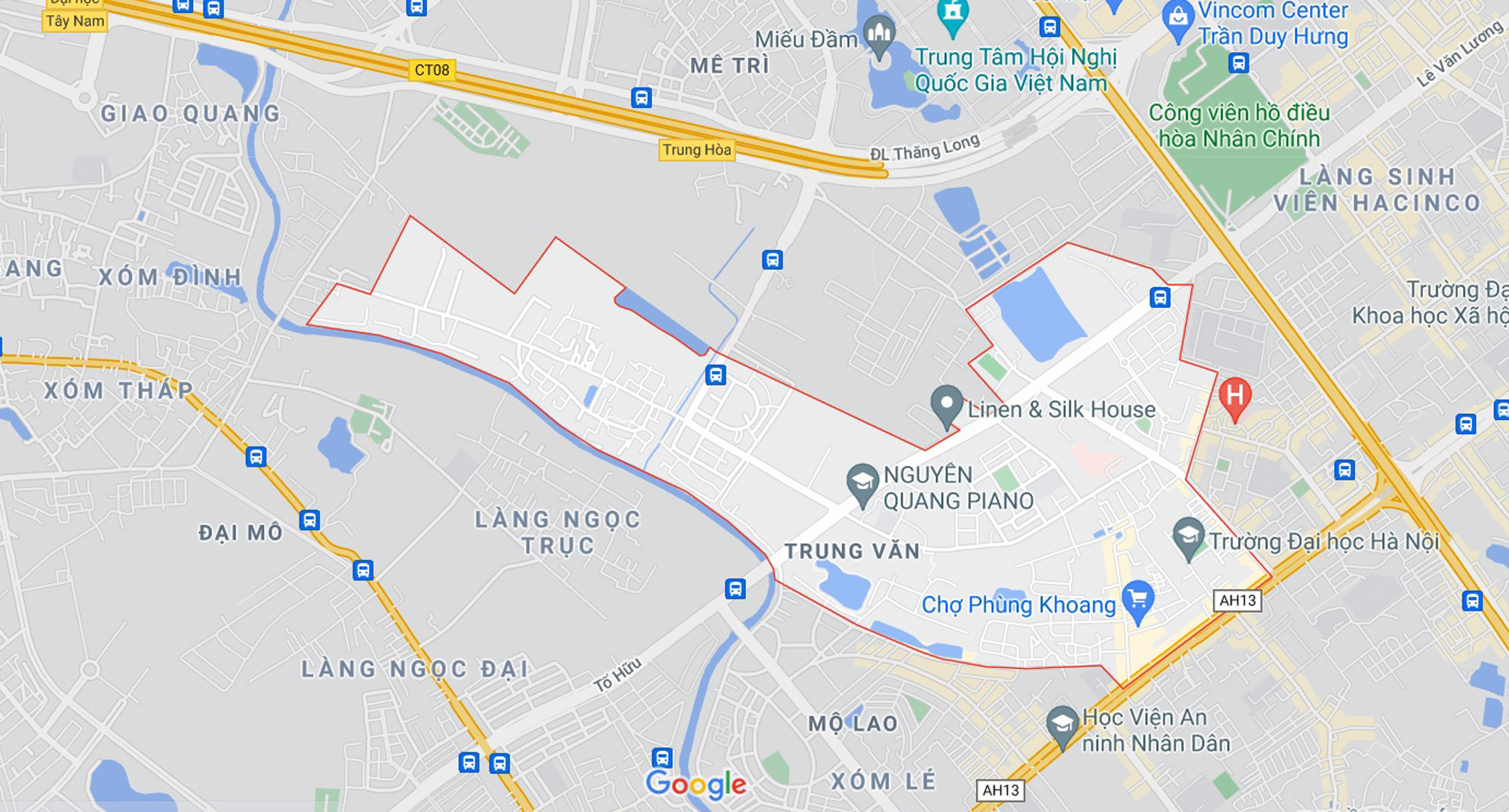 Những khu đất sắp thu hồi để mở đường ở phường Trung Văn, Nam Từ Liêm, Hà Nội (phần 1) - Ảnh 1. Những khu đất sắp thu hồi để mở đường ở phường Trung Văn, Nam Từ Liêm, Hà Nội (phần 1) - Ảnh 1.