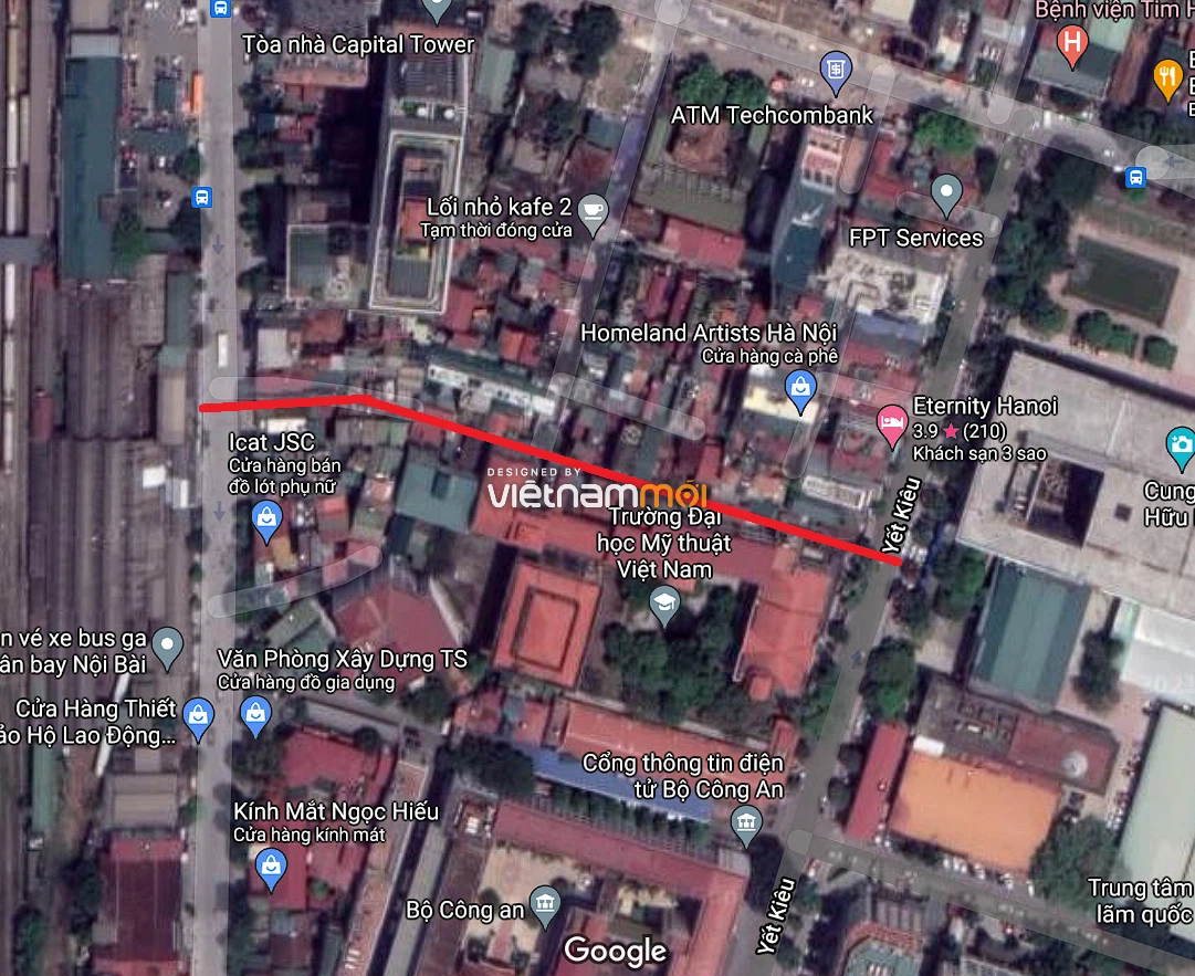 Đường sẽ mở ở phường Cửa Nam, Hà Nội, Hà Nội - Ảnh 2.