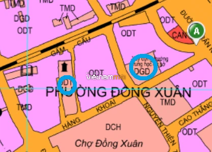 Đất dính quy hoạch ở phường Đồng Xuân, Hoàn Kiếm, Hà Nội - Ảnh 1. Đất dính quy hoạch ở phường Đồng Xuân, Hoàn Kiếm, Hà Nội - Ảnh 1.