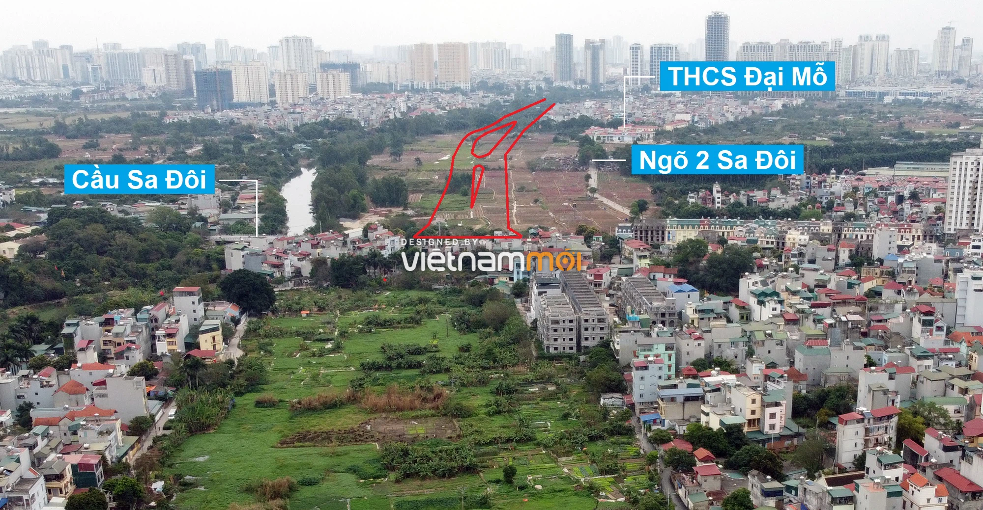 Những khu đất sắp thu hồi để mở đường ở phường Đại Mỗ, Nam Từ Liêm, Hà Nội (phần 2) - Ảnh 3. Những khu đất sắp thu hồi để mở đường ở phường Đại Mỗ, Nam Từ Liêm, Hà Nội (phần 2) - Ảnh 3.