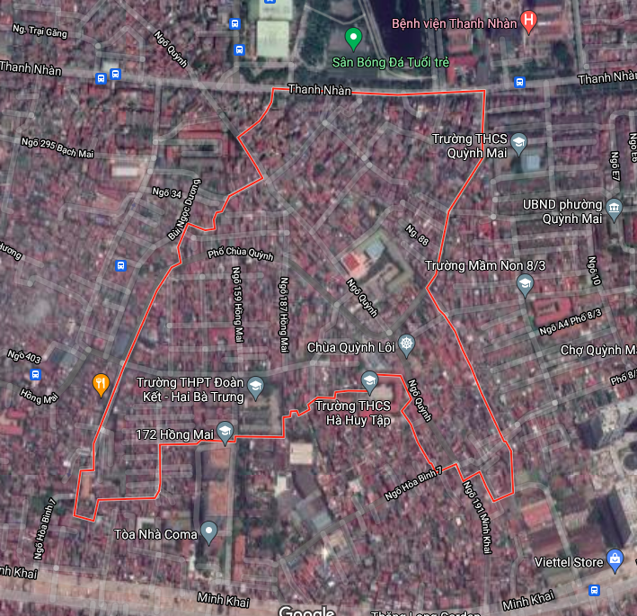 Kế hoạch sử dụng đất phường Quỳnh Lôi, Hai Bà Trưng, Hà Nội năm 2021 - Ảnh 2. Kế hoạch sử dụng đất phường Quỳnh Lôi, Hai Bà Trưng, Hà Nội năm 2021 - Ảnh 2.